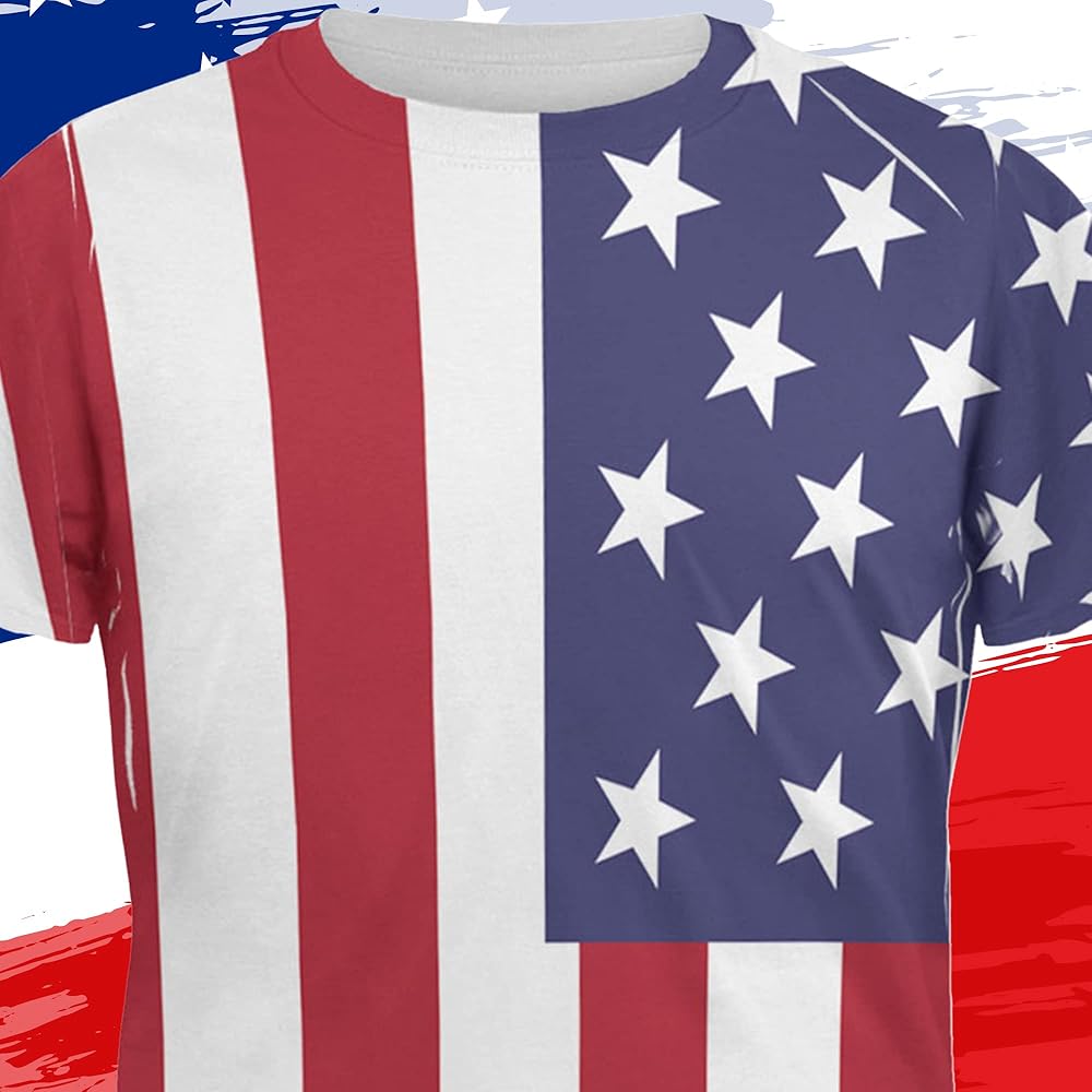 Amazon.com: Old Glory 4th of July American Flag Adult Black